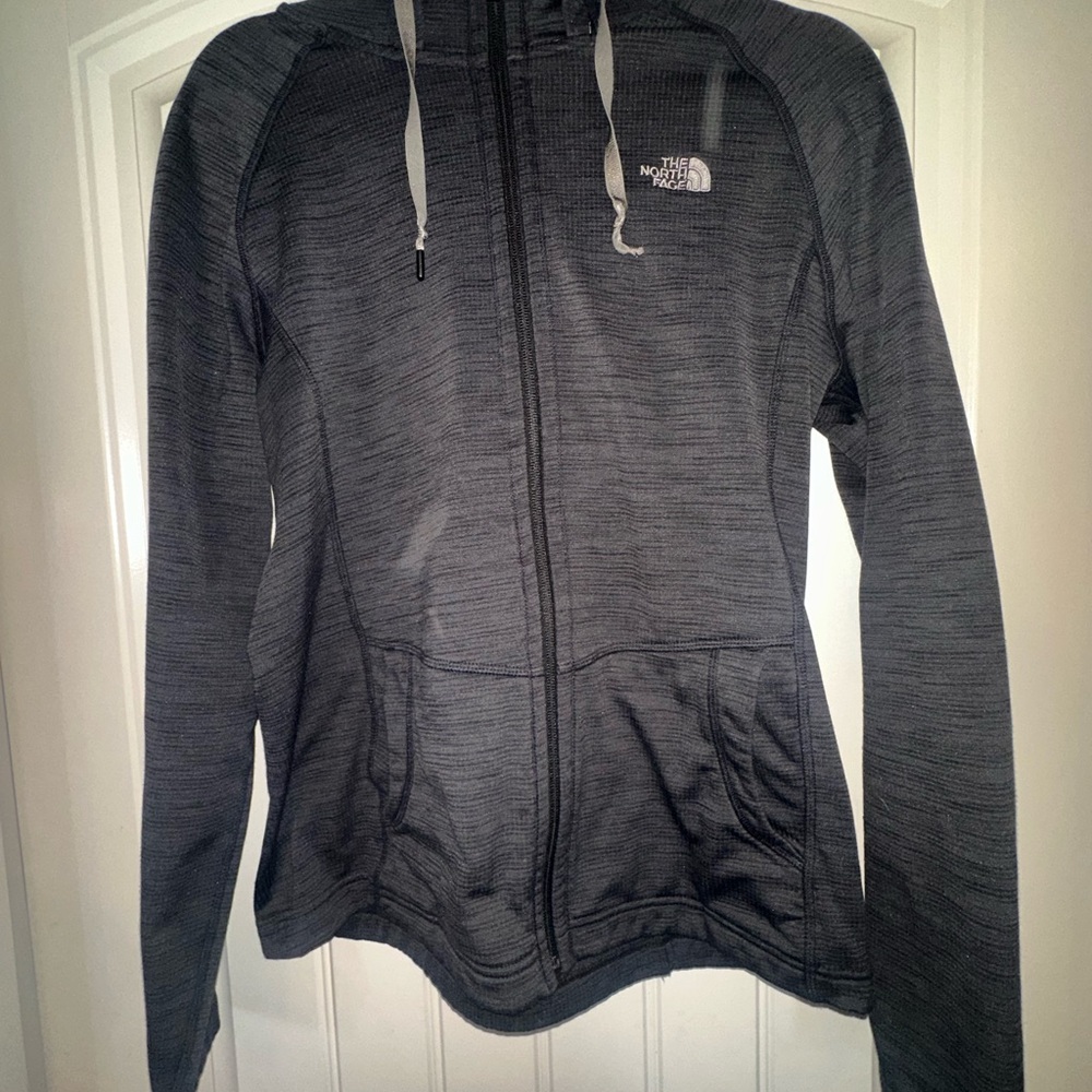 The North Face Women’s Black Full Zip Performance Hoodie Jacket Size
